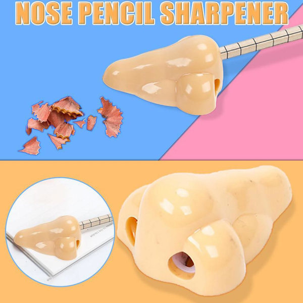 Kids Nose Sharpener Fun Stationery School