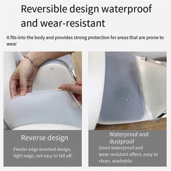 Vanntett silikonbeskyttelsesdeksel for Mini Skateboard