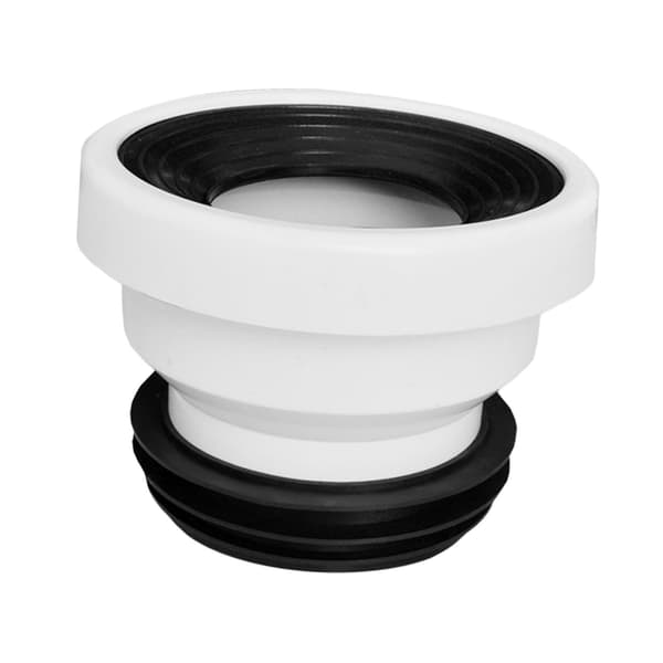 1/2/3/5 Offset toalettflänskoppling PVC för reparation av urinaler Straight Not Remove 1 Pc