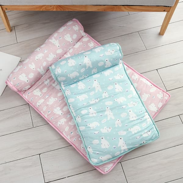 Pet Cool Ice Silk Nest Mat Pet Cooling Mat LIGHT GREEN S