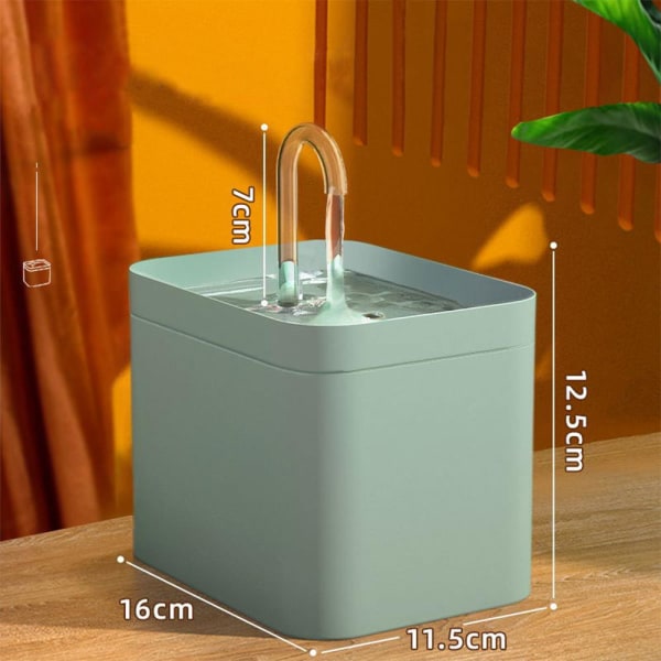 Cat Drinker Vattenfilter VIT EU PLUG 220V EU PLUG 220V white EU Plug 220V-EU Plug 220V