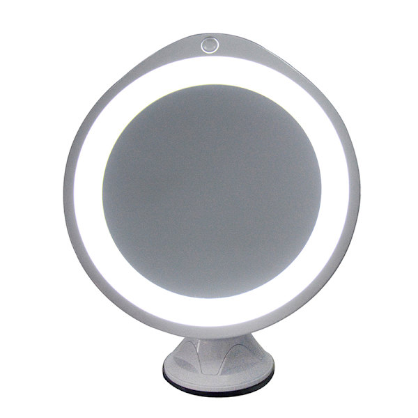 10X 360° Kääntyvä Suurennuspeili LED-valolla