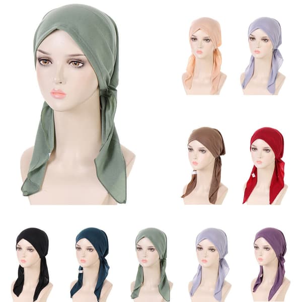 Turbanhatt Chemo Cap KHAKI
