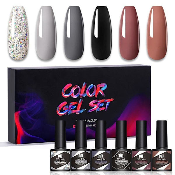 color gel set polygel color top coat uv