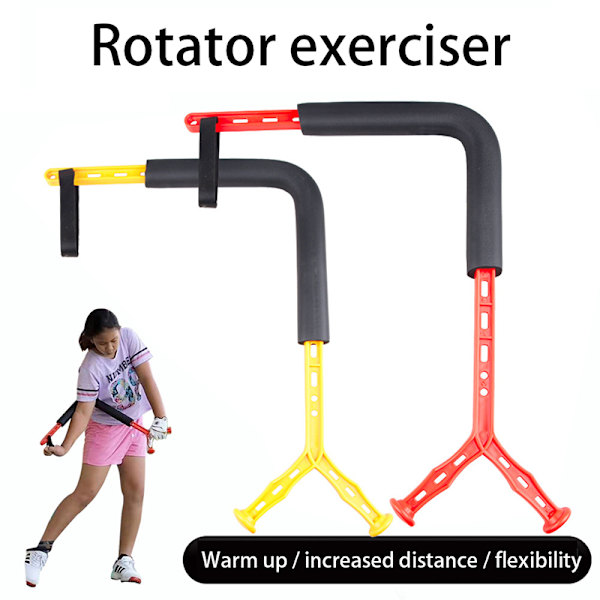 Golf Corrector Swing Trainer Korrekt hållning höger armbåge midja Red