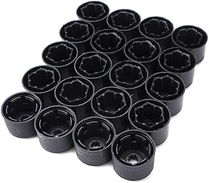 20 Hjulmutterdeksel 17mm Kompatibel med VW Golf Mk4 Passat