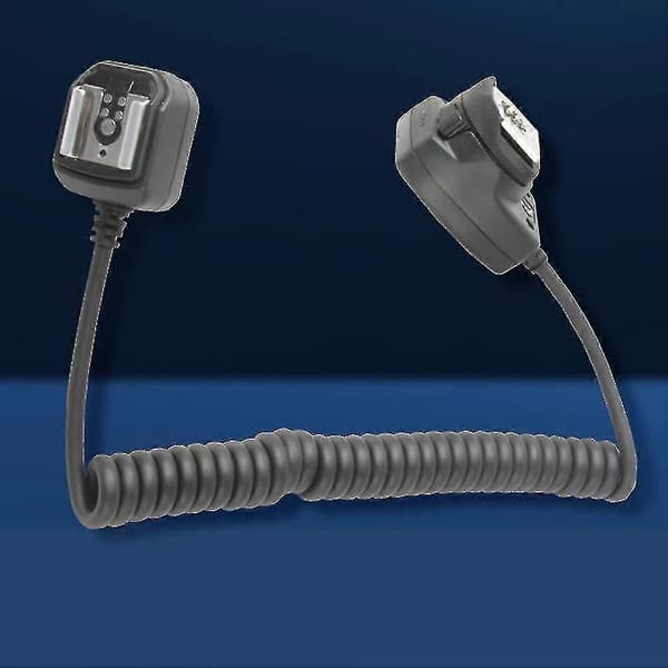 Oc-e3 Off Camera Flash-kabel Hot Shoe-ledning Synkroniseringskabel til Off-camera Flash Fokus Kabel Kameraforlængerkabel