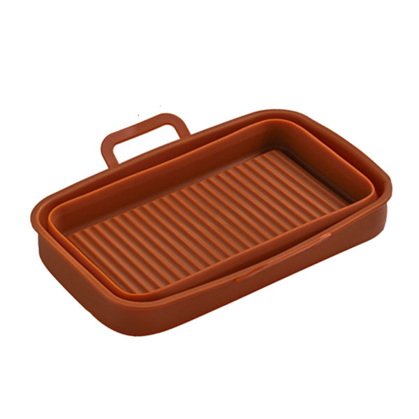 Friturebakke Bage Bagetilbehør Vaskbar DIY Prop Kage Brown