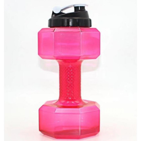 2,2l hantelvattenflaska (rosa)