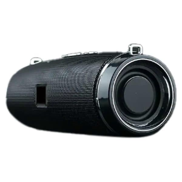 Langaton ulkoäänentoisto 3D Surround Bluetooth-kaiutin Caixa de Bluetooth 200W suuritehoinen kannettava basso TWS/FM (musta)