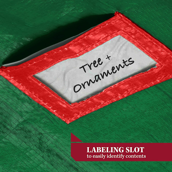 Christmas Tree Storage Bag - Öppen topp, vattentät julgran
