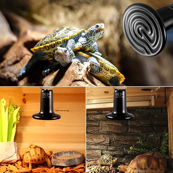 75mm svart (200W) emitter radiator dyre infrarød keramisk oppvarming