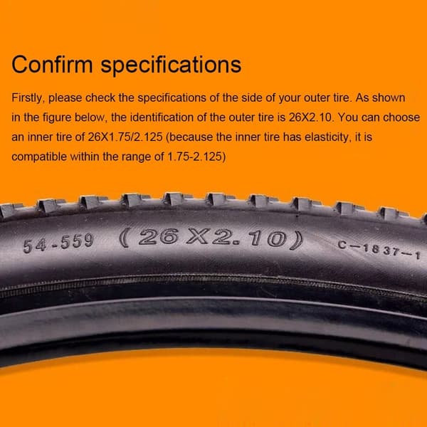 Cykelslangar Cykelrörsdäck 48MM  48mm 48mm700*18/25 AV
