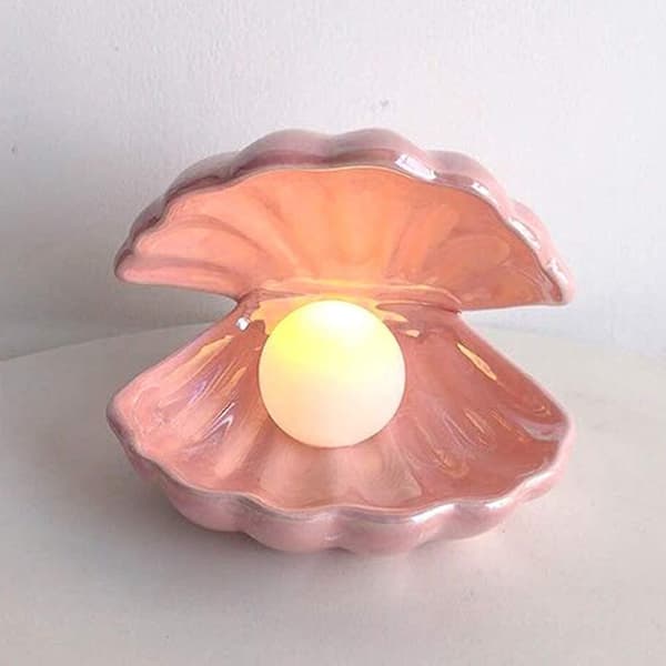 Seashell Pearl Light Accent Lamp Nattlys Pearl In