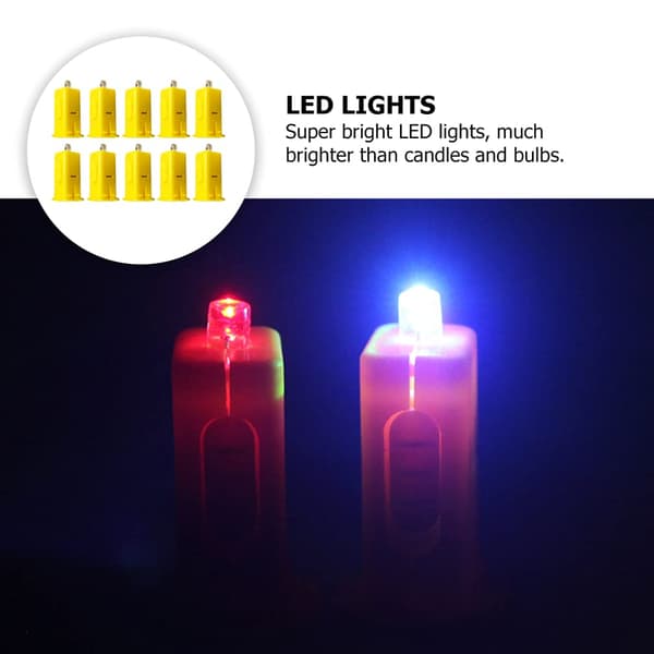 20 stk. LED Lanterne Lys Batteridrevne Små LED Lys