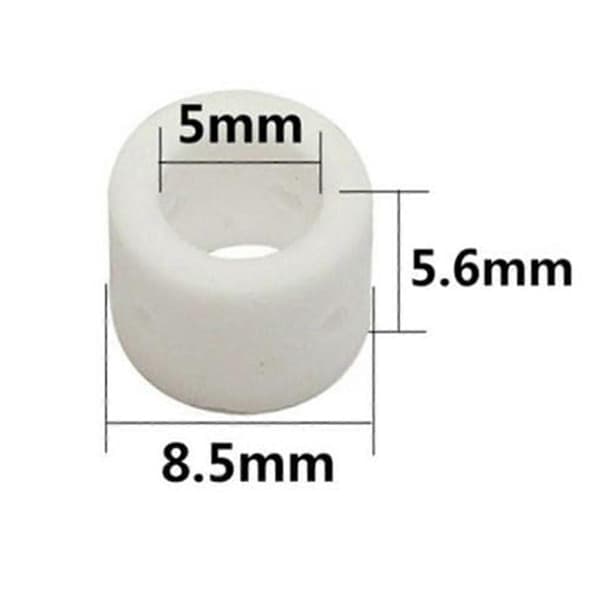 PT31 65PCS Förlängd luftplasmaskärning munstyckselektrod förbrukningsmaterial passar CUT-40 LGK40 CUT-50 CT-312 CT418