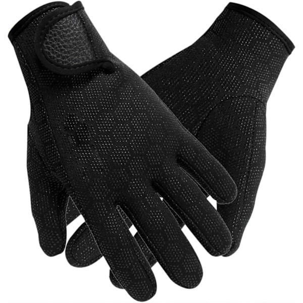 Voksne 1,5 mm neoprenhansker for svømmesurfing (størrelse: M)