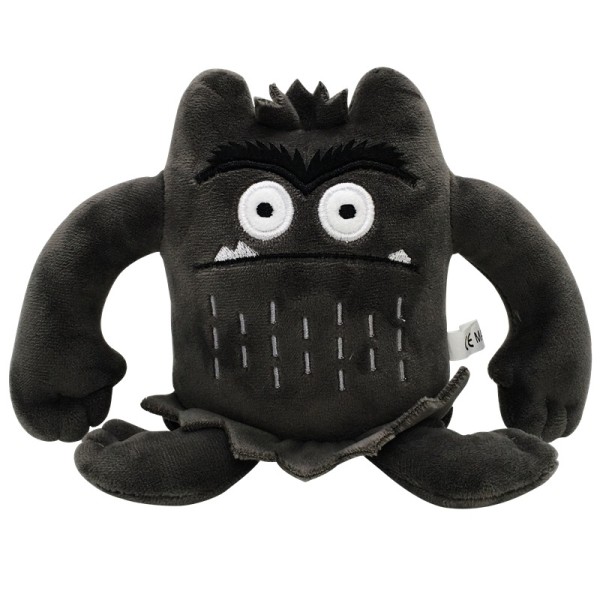 The color monster Children's doll My mood little monster plush toy gray