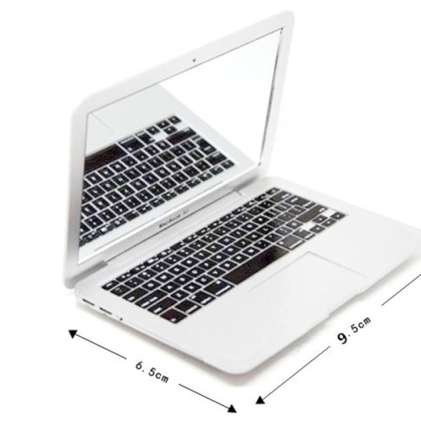 1 st Laptopformad sminkspegel, minifickaspegel, bärbar C