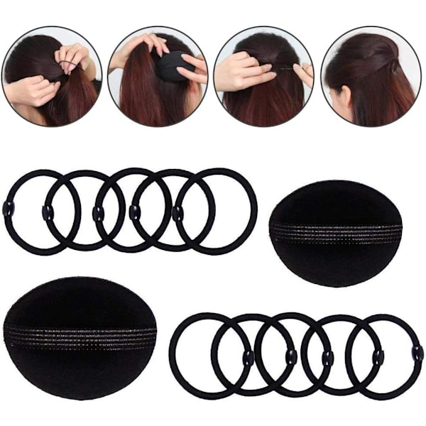 27 delar Hårstyling Accessoarer Set