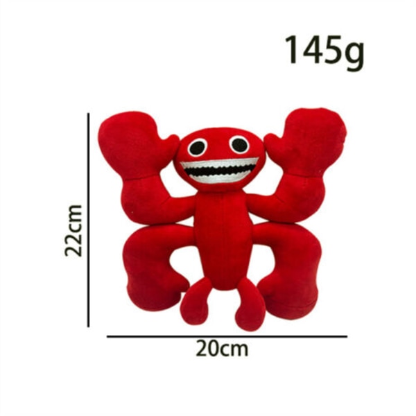 Garten of Banban Plysch Jumbo Josh mjukdjursdocka k Red white