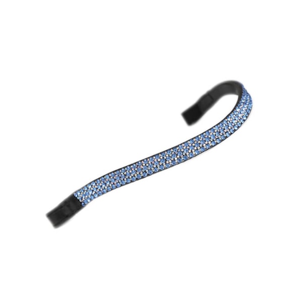 Aviemore Leveä Nahkainen Hevosen Timanttiotsapanta Sininen/Musta Blue/Black Cob