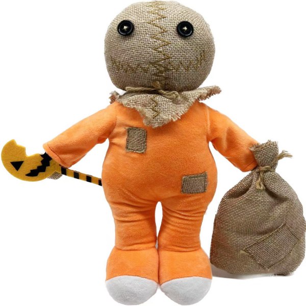 Ny Trick 'r Treat bråka inte med barnen Sam sam plyschleksak Halloween pumpadocka
