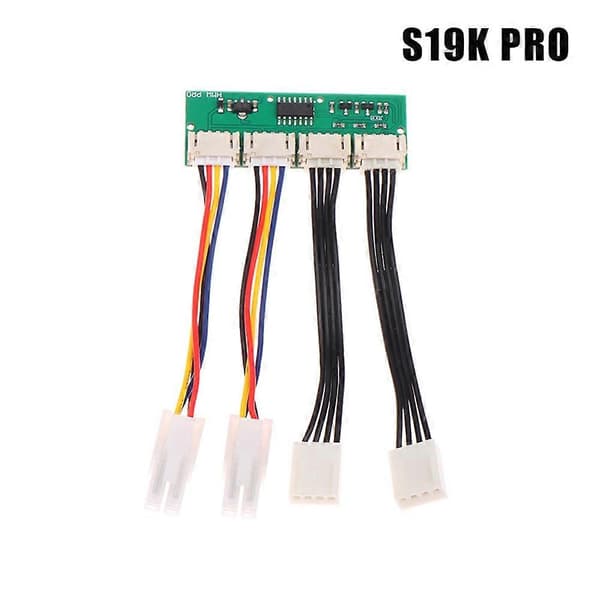 2 stk. S19 S21 Viftesimulator Dummer 12V 4Pin Viftesimulator Emulator Spesial for Antminer S21 S19kpro T21 KS5 KS5pro