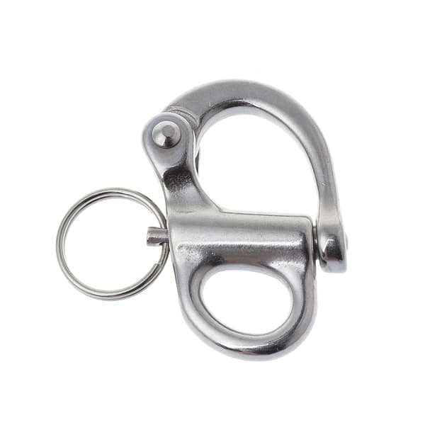 Rigging i rustfritt stål Seiling Fast bøyle Snap Shackle Fixed Eye Snap Hook Seilbåt Seilbåt Yacht Living 96mm