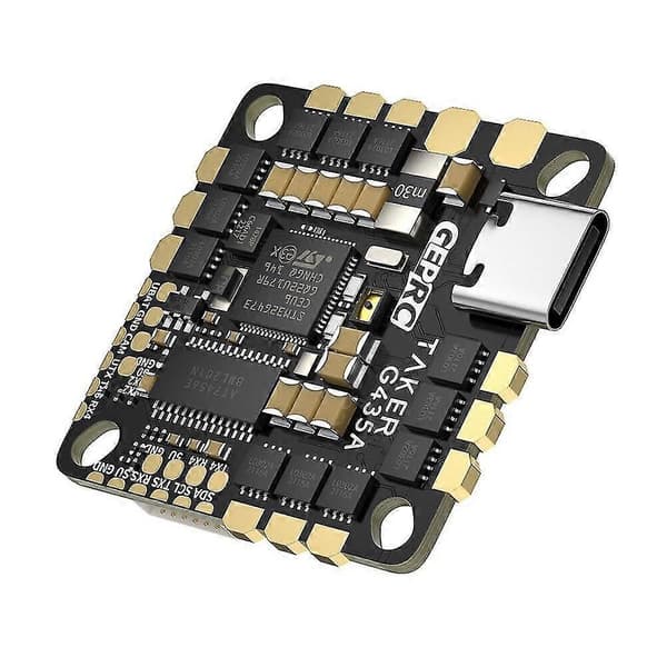 25.5x25.5mm GEPRC TAKER G4 35A AIO Flyvecontroller 4i1 ESC 24S til Cinelog25 V2 FPV RC Racing Drone