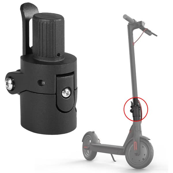 Foldbar Bar Base Sort Skrue Udskiftning til Xiaomi M365 PRO Elec