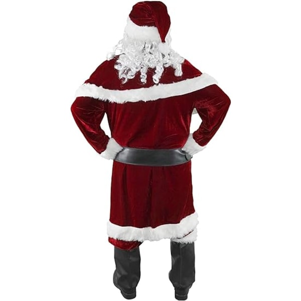 Jultomtekostym för män 12st julset Set jultomte