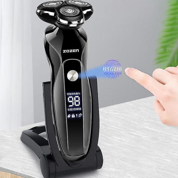 Eletric Razor Razor Rak Skäggmaskin (svart)
