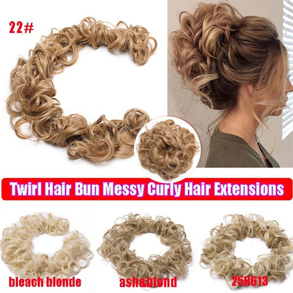 80G Hårbulle Updo Chignon ASH&BLOND