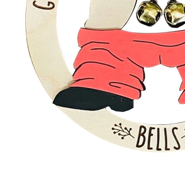 Jingle My Bell Hængende Julepynt med Santa Butt