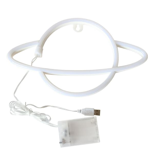LED planet modellering lampe rom fest dekorasjon arrangement pink