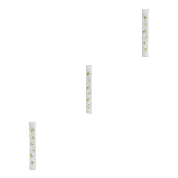 1/2/3 Premium Leather För Golf Alignment Stick Cover Four-Leaf white four leaf 3PCS