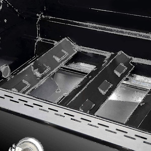4 st Grillgrill Rostfritt stål Heavy Duty Grill Grill Grill Värmesköld Reservdelar BBQ Gasgrill Ersättningsdelar för Charbroil Grillware Grill High Qu