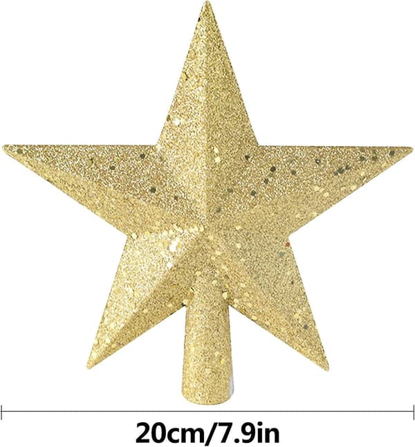 Star Christmas Tree Topper, Christmas Star Tree Topper