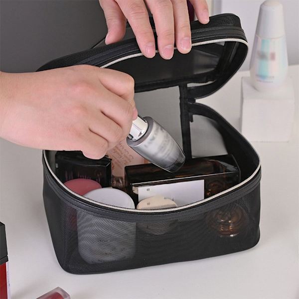 Mesh makeup taske kosmetiktaske 3 3