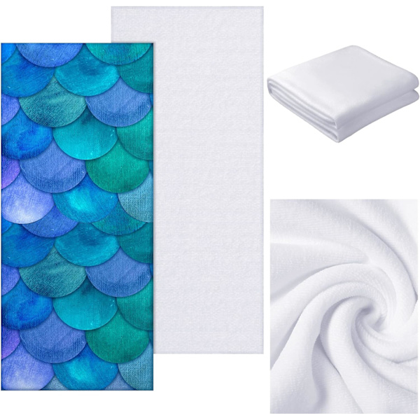 Sublimation Blank Beach Handduk Sublimation Microfiber Handduk Stor