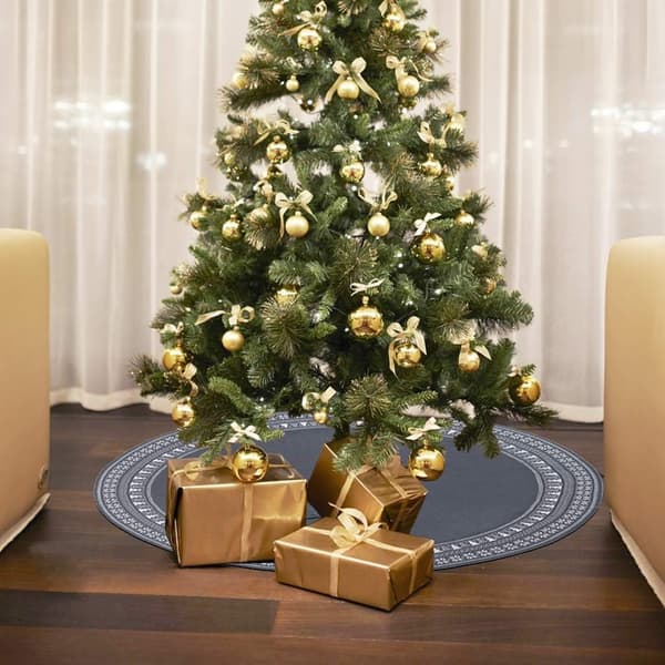 Juletreskjørt, 122cm Polyester Juletreskjørt m