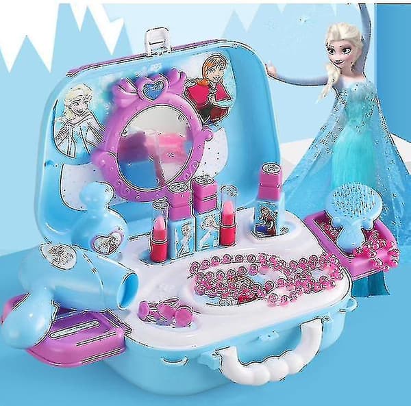 Frozen Elsa Prinsesse Simulations Sminkelegetøj til børn Pigelegetøj - Ae