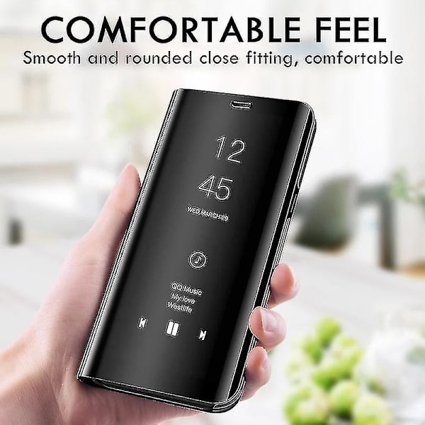 Smart Mirror Flip -puhelinkotelo Huawei P40 P30 P20 Lite P10 Mate 30 20 Honor 20 10 9x Pro P Smart Z Y9 Prime 2019 -puhelimille