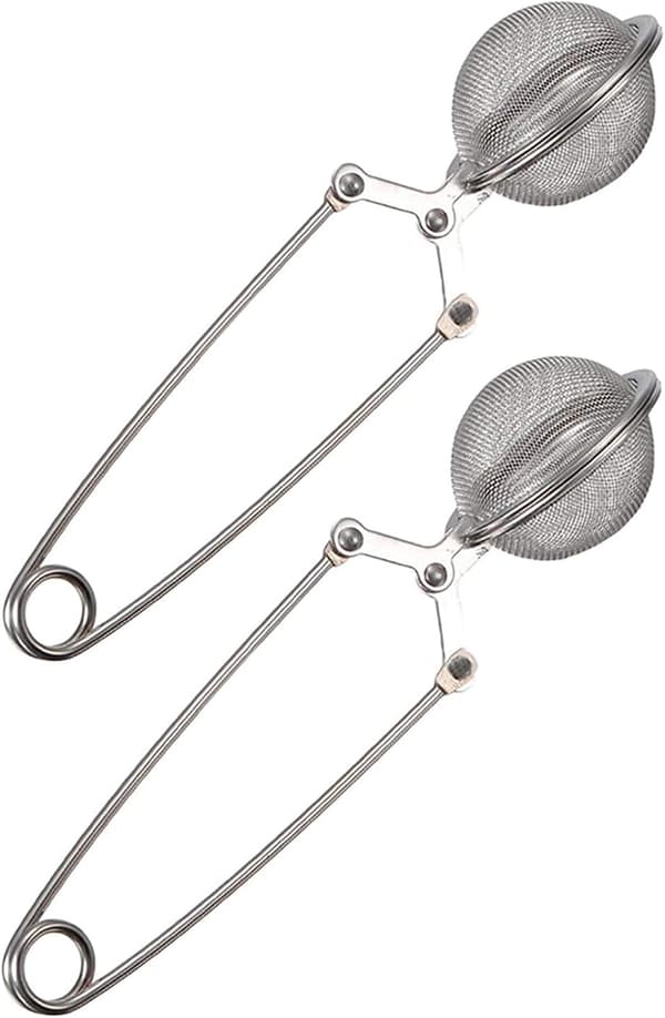 Teekule Sieve i Rustfritt Stål - Teinfuser - Te Sil - Rustfritt