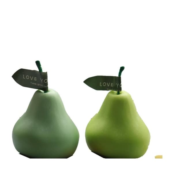 ljusform ljusformar DIY silikonform stearinljus 3D päron