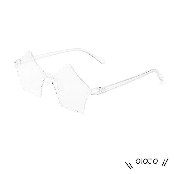 Nya 2020 nya ramlösa solglasögon Barnglasögon Fashion Crful solglasögon