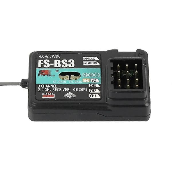 Flysky FS-BS3 2.4GHz 3CH AFHDS RC-mottaker med gyro-stabiliseringssystem for Flysky FS-IT4S IT4 FS-