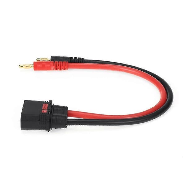QS8 hannplugg til 4.0 bananplugg 10AWG 250mm ladeforlengelseskabel