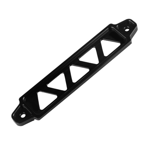Universal aluminiumbatteri Fäst fäste Hållare Clamp Stabilisator 5-håls bilbatteri för att binda fast stag Justerbart ställ Black